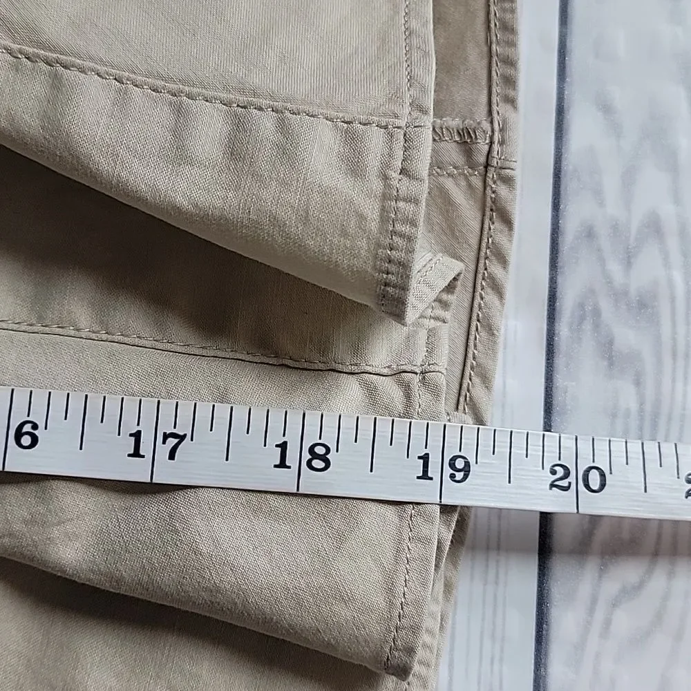 Guess khaki mini skirt in cotton Women's Size 26